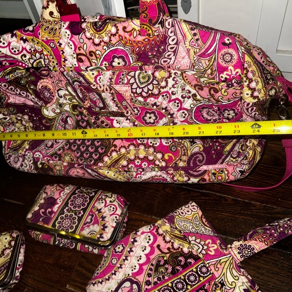 Vintage pattern Vera Bradley travel bundle - Picture 8 of 15